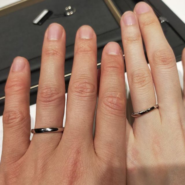 【ラザール ダイヤモンド(LAZARE DIAMOND)の口コミ】 デザインがスタイリッシュだったため。特にレイチェルは、ウェーブのモチ…