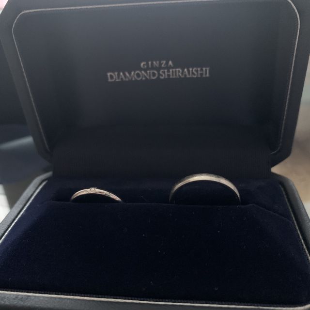 【銀座ダイヤモンドシライシの口コミ】 デザインと値段、こだわりの要望を聞いてくれたこと、また何より接客がと…