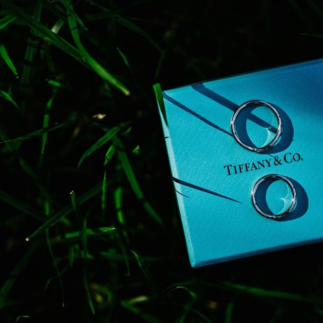 【ティファニー(Tiffany & Co.)の口コミ】 前々から結婚指輪を買うならティファニーがいい！と思っていて、彼を買う…