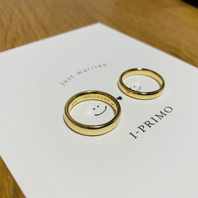 【アイプリモ(I-PRIMO)の口コミ】 指輪のデザインは、ゴールドが絶対よかったです。
こだわりがそこのみだっ…