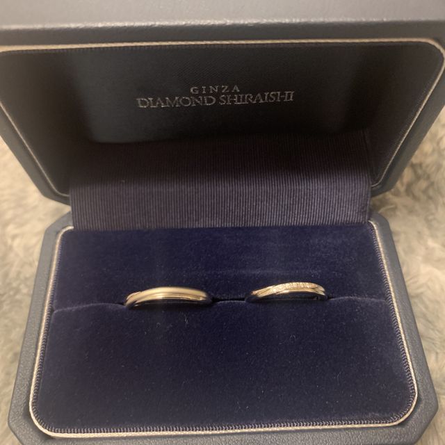 【銀座ダイヤモンドシライシの口コミ】 来店時最初に指輪のイメージのアンケートに答え、それを元にスタッフの方…