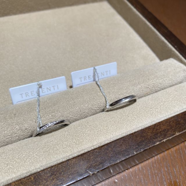 【TRECENTI(トレセンテ)の口コミ】 シンプルなデザインを希望していたので、正直どこのブランドでもデザイン…