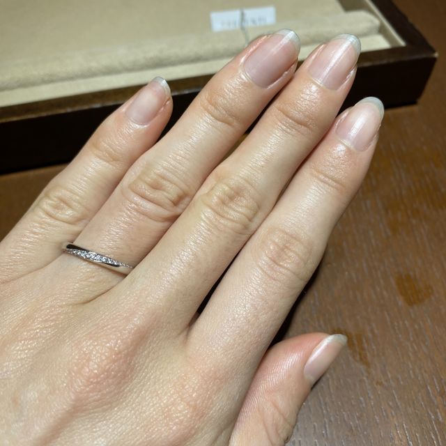 【TRECENTI(トレセンテ)の口コミ】 シンプルなデザインを希望していたので、正直どこのブランドでもデザイン…