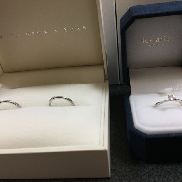 【festaria bijou SOPHIA(フェスタリア ビジュソフィア)の口コミ】 ストレート細身でシンプルな指輪を探していましたが、あまり気にいるデザ…