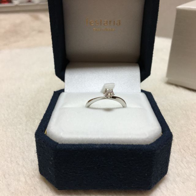 【festaria bijou SOPHIA(フェスタリア ビジュソフィア)の口コミ】 婚約指輪はつける頻度が少ないし、高いからいらないかなと思っていました…