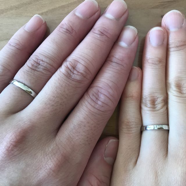 【ギンザタナカブライダル(GINZA TANAKA BRIDAL)の口コミ】 シンプルで飽きのこないものを探していました。最近はファッションリング…