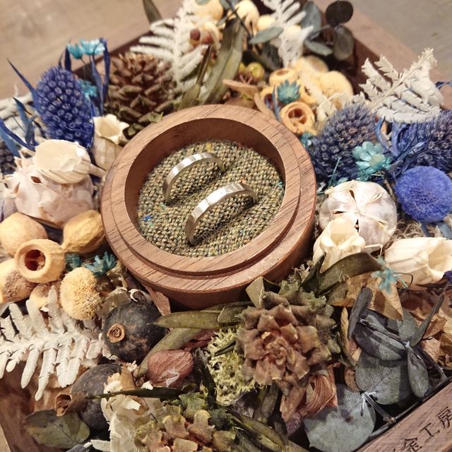 【鎌倉彫金工房の口コミ】 2人ともブランドにこだわりなく、ものづくり体験が好きだったため、指輪を…