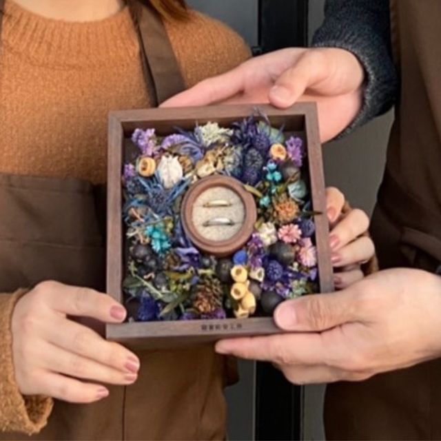 【鎌倉彫金工房の口コミ】 一生ものだから思い出にしっかり残る、
2人で作ったものにしようと決めま…