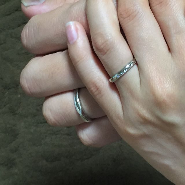 【エクセルコダイヤモンド(EXELCO DIAMOND)の口コミ】 彼がゼクシィナビで見て気に入り、直接お店に行って実物を見せてもらい即…