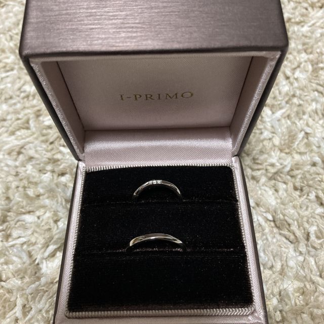 【アイプリモ(I-PRIMO)の口コミ】 婚約指輪は、婚約指輪を購入したアイプリモさんで、店舗で実際に見て検討…