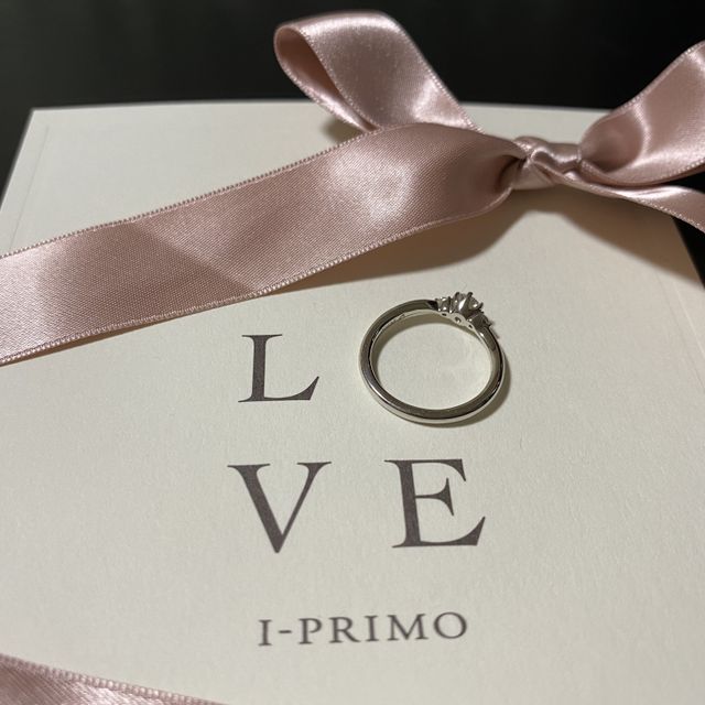 【アイプリモ(I-PRIMO)の口コミ】 指輪のデザインが豊富で、自分の手(指の細さなど)にあった指輪を選ぶこと…
