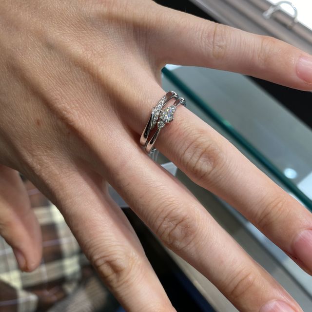 【アイプリモ(I-PRIMO)の口コミ】 指輪のデザインでは、アイプリモのアンケートから生まれた指輪になってい…