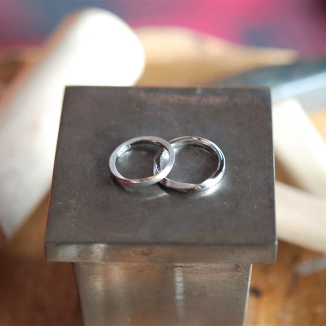 【Smith(工房スミス)の口コミ】 2人の意見が一致したデザインで、自分たちで制作できる点が良いなぁと思い…