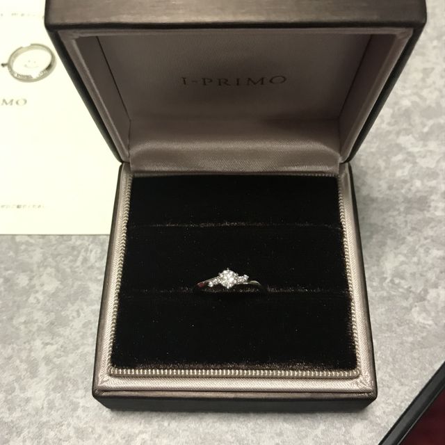 【アイプリモ(I-PRIMO)の口コミ】 彼が選んでくれました。お店に来店したのが9月で、指輪の発売日が2020年の…