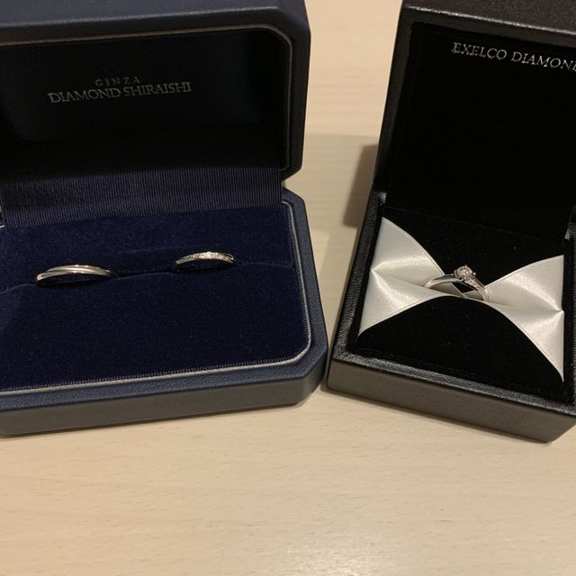 【銀座ダイヤモンドシライシの口コミ】 指輪を決めるときにダイヤモンドシライシの名前がすぐに思いつき、口コミ…