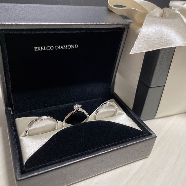 【エクセルコダイヤモンド(EXELCO DIAMOND)の口コミ】 何店舗か見に行来ましたが、エクセルコダイヤモンドさんのデザインが気に…
