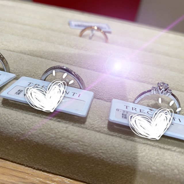 【TRECENTI(トレセンテ)の口コミ】 何よりも店長さんの丁寧な説明さです！デザインや付け心地も抜群に良い◎付…