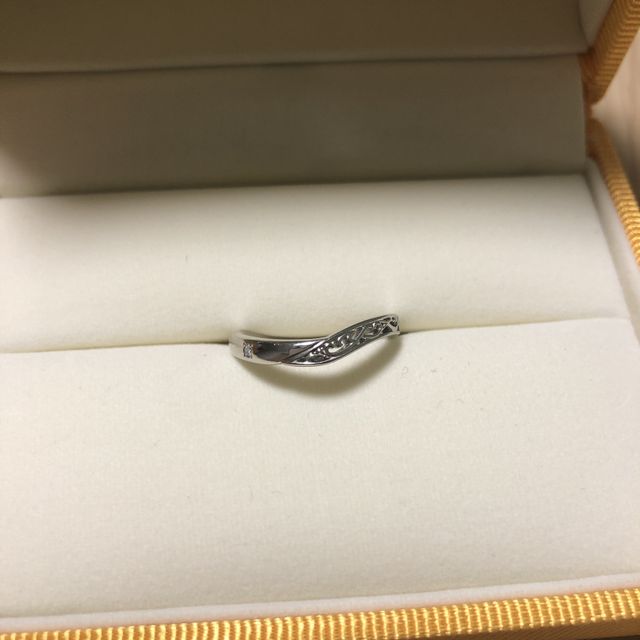 【ケイウノ ブライダル(K.UNO BRIDAL)の口コミ】 透彫のデザインや、内側の刻印が自分達の好みや希望通りでした。
透彫もさ…