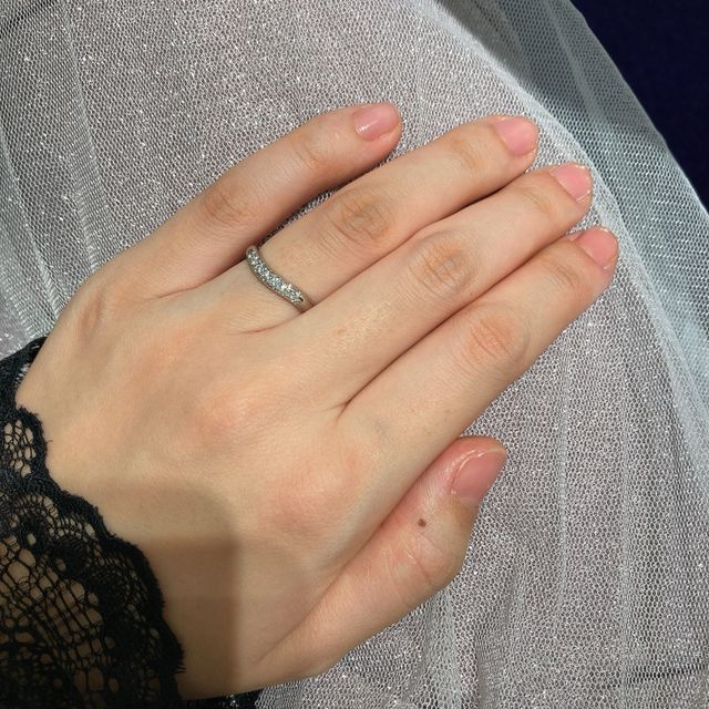 【MIKIMOTO(ミキモト)の口コミ】 デザインの種類は少なめですが、シンプルなものを希望されている方、シン…