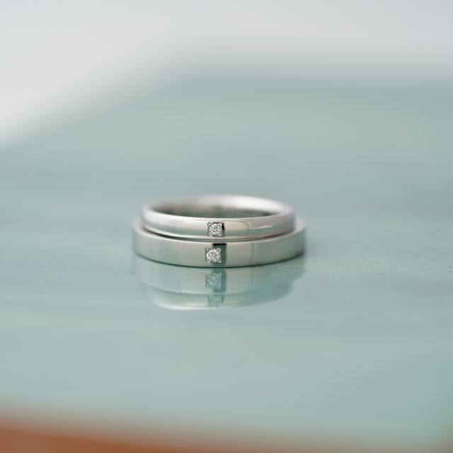 【THREE TREES(スリーツリーズ)の口コミ】 指輪のレーザー刻印、指輪作成時の写真撮影、写真のデータ（オリジナルケ…