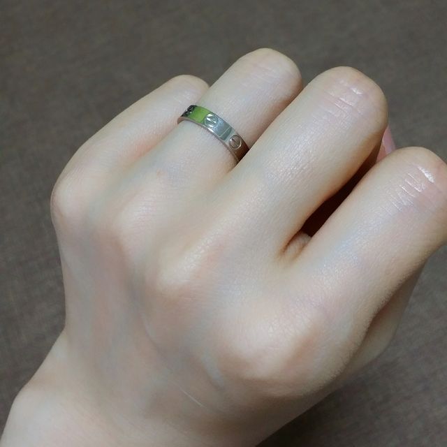 【カルティエ(Cartier)の口コミ】 よく芸能人がマリッジリングとして選んでいることを知っていたので、昔か…