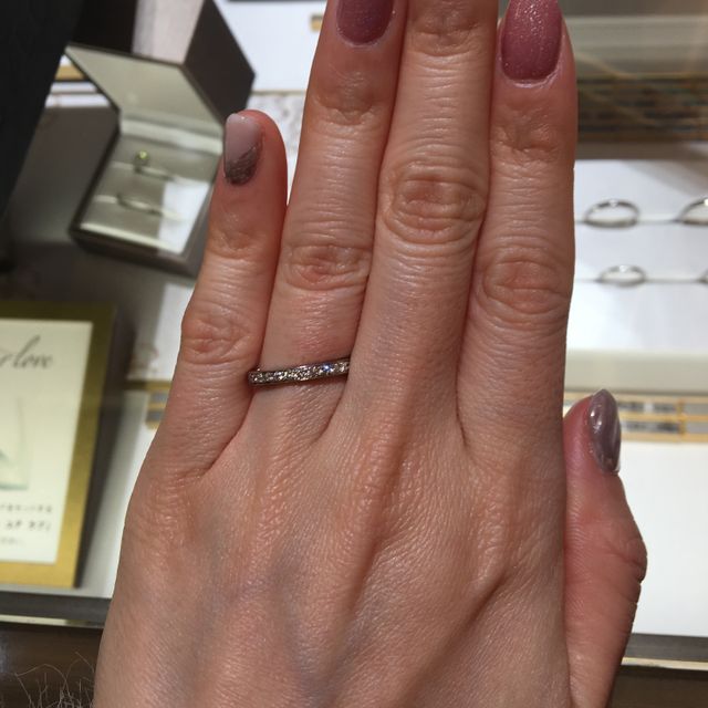 【ブルガリ(BVLGARI)の口コミ】 いままで色んな指輪を試着しましたが、ここまで存在感がある指輪は初めて…