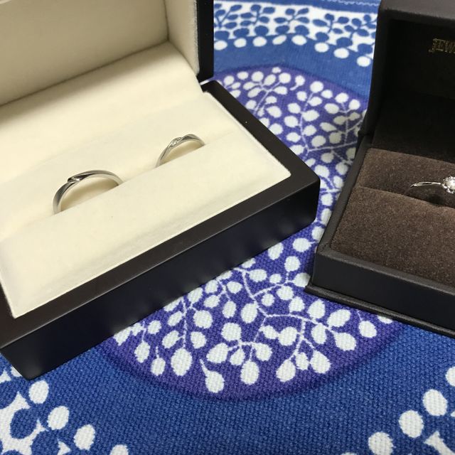 【JEWELRY  KAMATA(ジュエリーかまた)の口コミ】 結婚指輪は仕事や家事・育児に支障がないようにシンプルなものにしました…