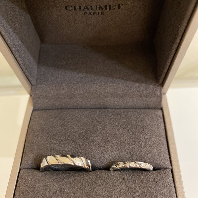 【ショーメ(CHAUMET)の口コミ】 ショーメにしかないようなデザインがとても気に入りました。指が太くしっ…