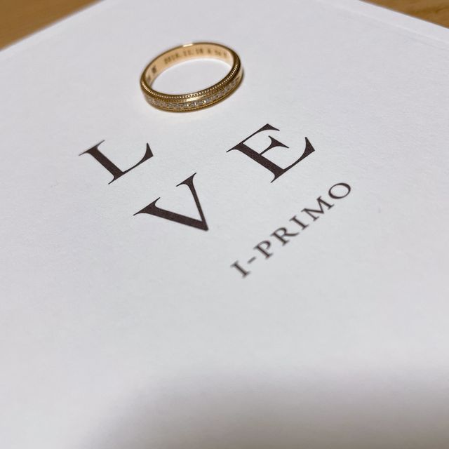 【アイプリモ(I-PRIMO)の口コミ】 ミル打ちのエタニティリングを探していたら、イメージにピッタリ合ったも…