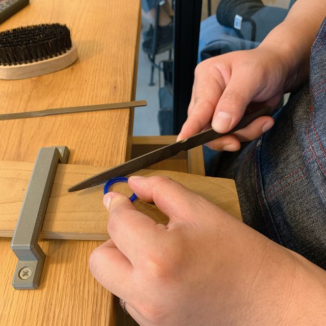 【CRAFY(クラフィ)の口コミ】 既製品だと互いの要望が叶わず、ただ、結婚指輪だし同じデザインがいいよ…