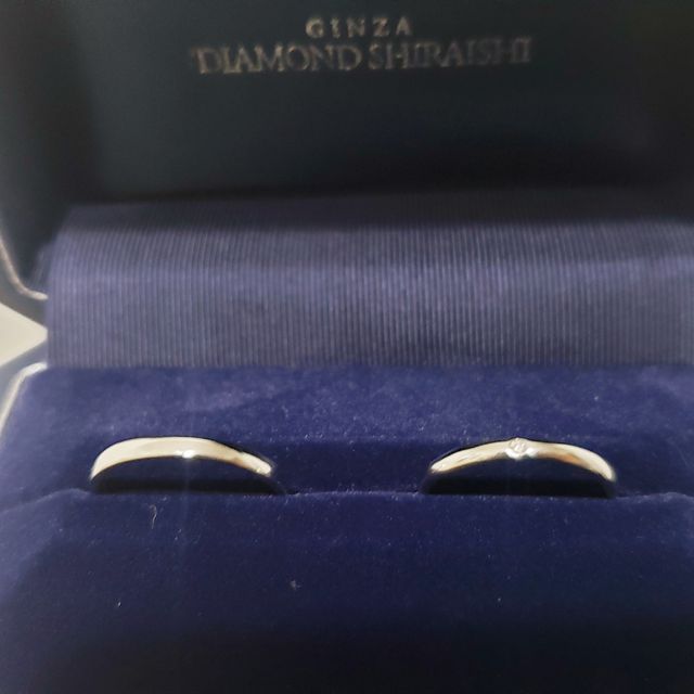 【銀座ダイヤモンドシライシの口コミ】 できるだけ生活に馴染むシンプルなものを希望しました。
一番の決め手はデ…