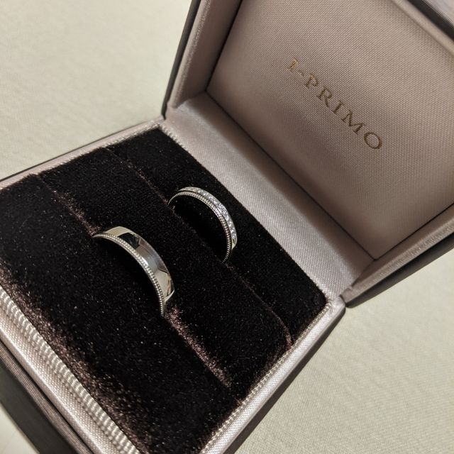 【アイプリモ(I-PRIMO)の口コミ】 下記デザインが大きな決め手
男性用/太め感のある重厚なデザイン
女性用/…