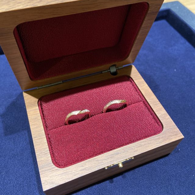 【BIJOUPIKO(ビジュピコ)の口コミ】 2人の好みに合うデザインがなかなか見つからなかったのですが、こちらの指…
