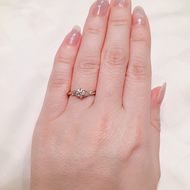 【宝寿堂(ほうじゅどう)の口コミ】 特にブランドにこだわりがなく、それなら少しでも良いダイヤがいいなと思…