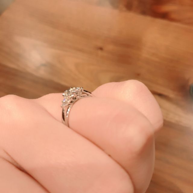 【ケイウノ ブライダル(K.UNO BRIDAL)の口コミ】 完全なオーダーメイドで作って下さるので、世界に一つしかない大切な指輪…