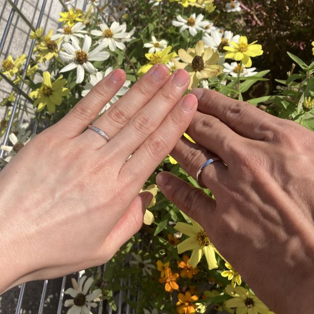 【宝寿堂(ほうじゅどう)の口コミ】 細身のデザインで、ブルーダイヤが入っている物を探しており、宝寿堂に来…