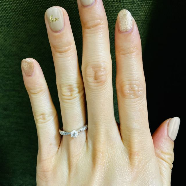 【TASAKI(タサキ)の口コミ】 婚約指輪は当初買わない予定だったのですが、やはり寂しく思っていたとこ…