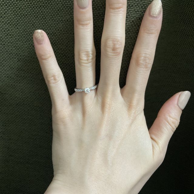 【TASAKI(タサキ)の口コミ】 婚約指輪は当初買わない予定だったのですが、やはり寂しく思っていたとこ…