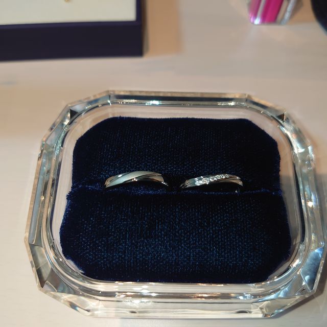 【ヴァンドーム青山(VENDOME AOYAMA)の口コミ】 デザインが多種多様にあり、迷いましたが試着させてもらい、着けこごちの…