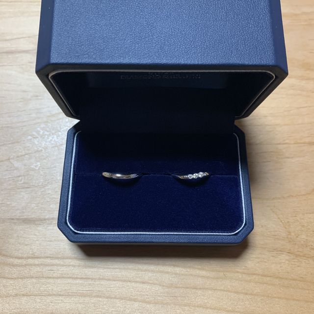 【銀座ダイヤモンドシライシの口コミ】 ホームページであらかじめ何点か候補を決め、さらに店員さんがおすすめし…