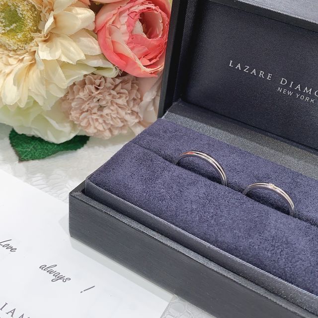 【ラザール ダイヤモンド(LAZARE DIAMOND)の口コミ】 この先歳を重ねてからでも付けやすいように、シンプルな感じとミルライン…