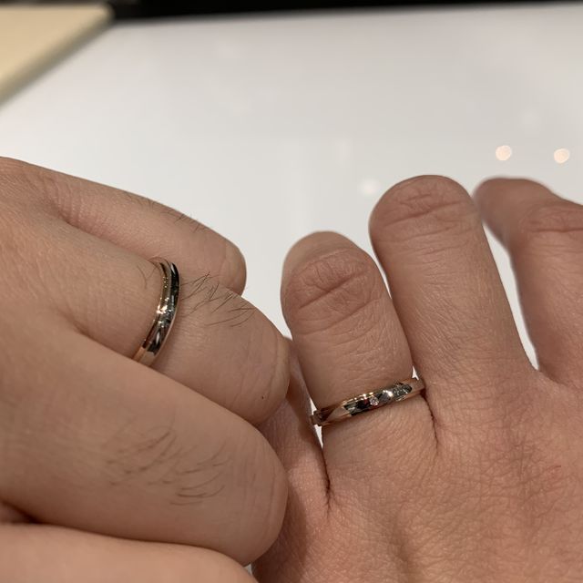 【Petit Marie(プチマリエ)の口コミ】 特に好きなブランドはありませんでしたが、結婚指輪は好きなドラマで使用…