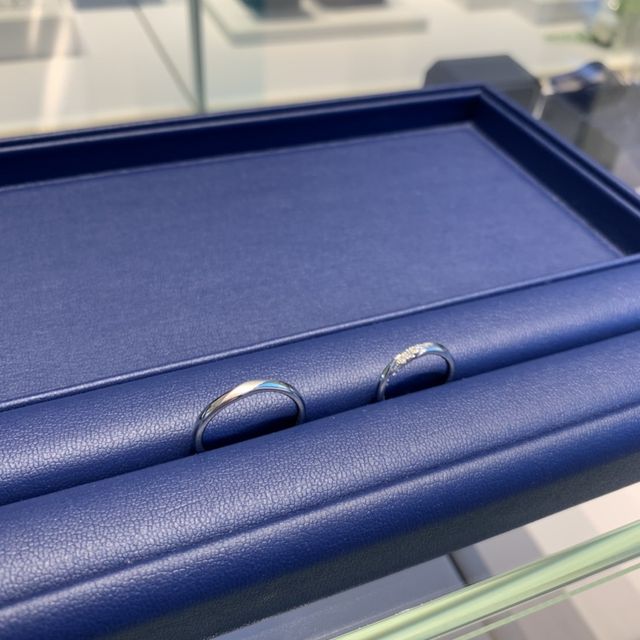 【銀座ダイヤモンドシライシの口コミ】 デザインがすごくよく、一目惚れしました。また指にフィットした感がすご…