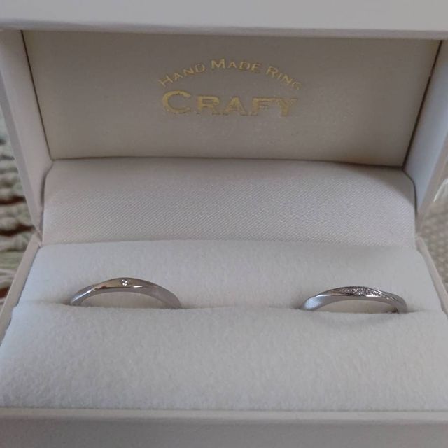 【CRAFY(クラフィ)の口コミ】 指輪の素材（プラチナ&middot;ゴールド&middot;ピンクゴールド他）から選…