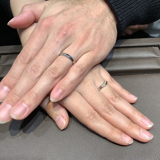 【アイプリモ(I-PRIMO)の口コミ】 色々なデザインを見せてもらって、ウェーブデザインが良かったのとつけた…