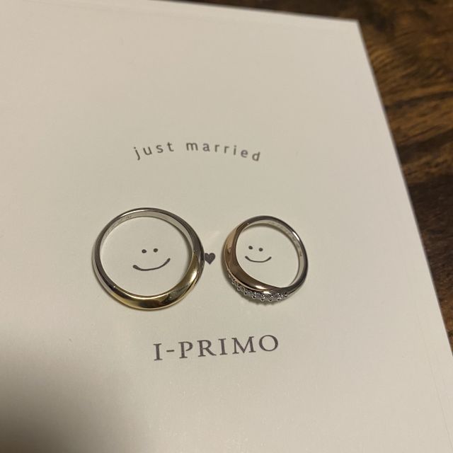 【アイプリモ(I-PRIMO)の口コミ】 お互いに好みは違いますが、このデザインに一目惚れ‼︎
コンビネーション部…