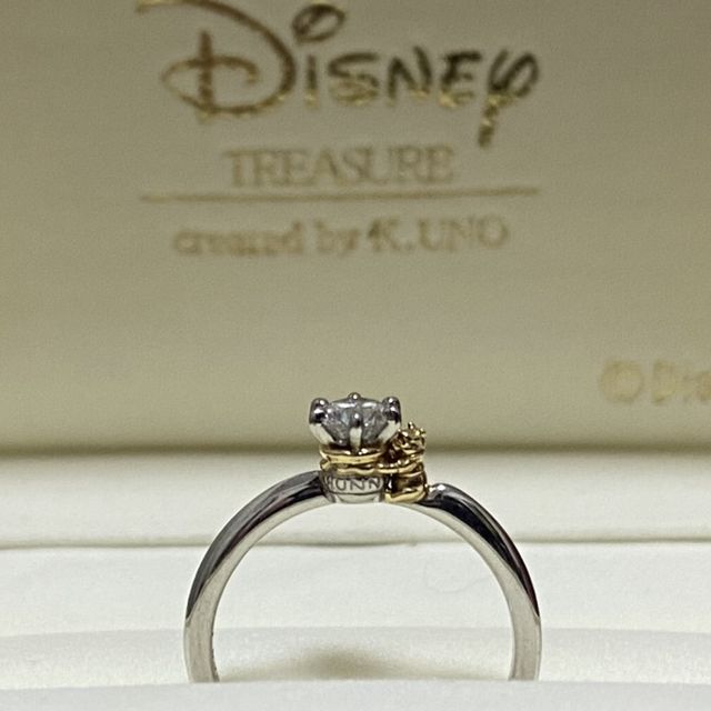 【ケイウノ ブライダル(K.UNO BRIDAL)の口コミ】 プーさんが大好きなので迷わずケイウノさんの婚約指輪を選びました。他の…