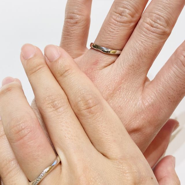 【BRILLIANCE+(ブリリアンスプラス)の口コミ】 このリングをつけると、柔らかい雰囲気になるので、ふとした時に見ると、…