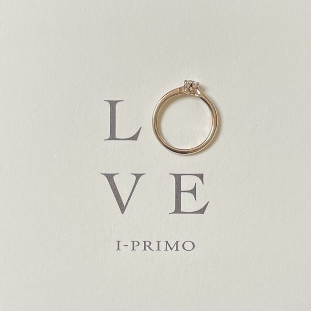 【アイプリモ(I-PRIMO)の口コミ】 普段使いできるようシンプルでダイヤの高さがあまりないものを探していま…