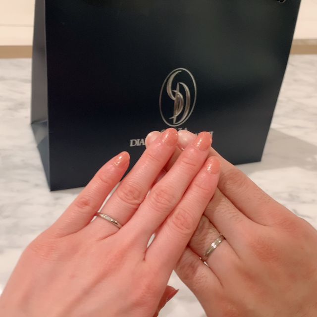 【銀座ダイヤモンドシライシの口コミ】 色々多くのブランドの結婚指輪を見た中で、ダイヤモンドシライシさんで一…